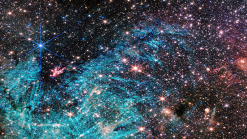 Chaotic region shines bright with 500,000 stars in new JWST image